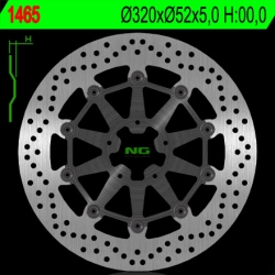 NG1465 tarcza hamulcowa PRZÓD KTM DUKE 690 R/ABS 14-16 (320X52X5MM) (5X8,5MM) PŁYWAJĄCA