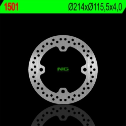 NG1501 tarcza hamulcowa PRZÓD/TYŁ CAN-AM COMMANDER 800/1000 11-14, MAVERICK1000 13-14 (214X115,5X4) (4X11,5MM)