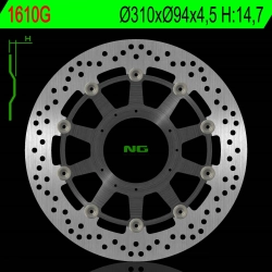 NG1610G tarcza hamulcowa PRZÓD HONDA CB1000R ABS 08-17 (310X94X4,5MM) (6X6,5MM)