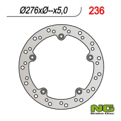 NG236 tarcza hamulcowa TYŁ BMW R850/1100/1150/1200 (276x-x5) (5x10,5mm)