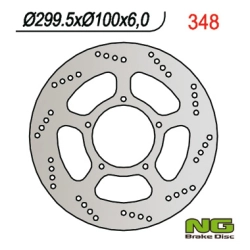 NG348 tarcza hamulcowa PRZÓD SUZUKI VL1500 LC (299x100x6) (5x8,5mm)