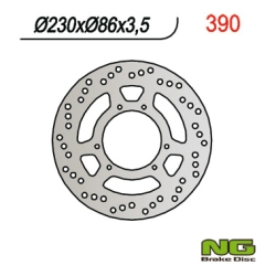 NG390 tarcza hamulcowa PRZÓD YAMAHA DT 125R 88-05, TT 350 85-95, TT 600 84-92 (230X86X3,5) (6X6,5MM)