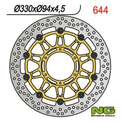 NG644 tarcza hamulcowa PRZÓD HONDA CBR900/929/954 RR 00-03 (330x94x4,5) PŁYWAJĄCA