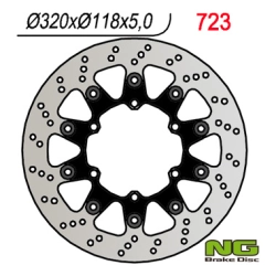 NG723 tarcza hamulcowa PRZÓD SUZUKI, YAMAHA SUPERMOTO (320x118x5)