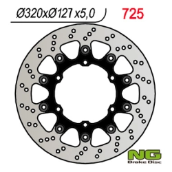 NG725 tarcza hamulcowa PRZÓD HUSABERG FS650 05-08, FS450 15-17, SUPERMOTO 701 15-17, KTM DUKE 620/ 640 94-02, LC4 640 AD