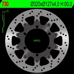 NG730 tarcza hamulcowa PRZÓD KTM 625/640/690 (320X127X4) (6X6,5MM)