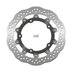 NG1623XG tarcza hamulcowa PRZÓD KAWASAKI Z650 17-22, Z900 16-20 (300X142,2X5,0MM) (5X10,5MM) PŁYWAJĄCA WAVE (ŚRODEKALUMI