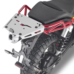 KAPPA stelaż kufra centralnego MOTO GUZZI V85 TT (2019) ALUMINIOWY MONOKEY MOTORUS.PL