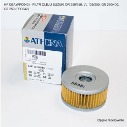 ATHENA filtr oleju SUZUKI DR 250/350, VL 125/250, GN 250/400, GZ 250 (FFC042)