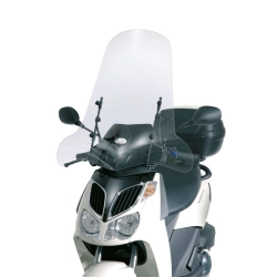 KAPPA 128AK Szyba APRILIA SPORTCITY 125/200/250 04-08, HONDA DYLAN 125/150 02-07, YAMAHA CIGNUS X 04-15, NEOS 50 08-21,