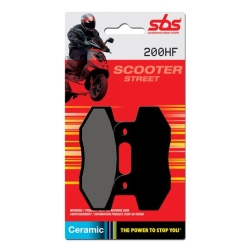 SBS 200 HF motocyklowe skuterowe klocki hamulcowe komplet na 1 tarczę sklep motocyklowy MOTORUS.PL